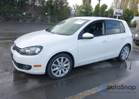 2011 Volkswagen Golf Tdi 4-Door z USA, uszkodzony, nr VIN WVWNM7AJ3BW055729